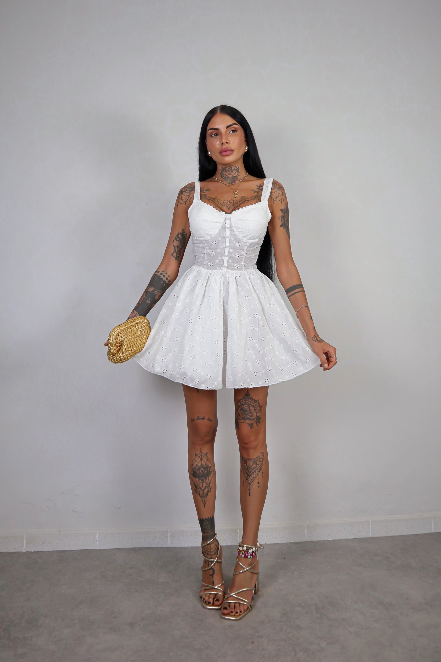 Abito Clarise - Bianco
