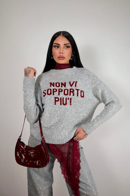 Maglione NVSP - Grigio