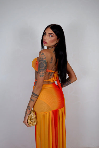 Completo Calipso - Arancione