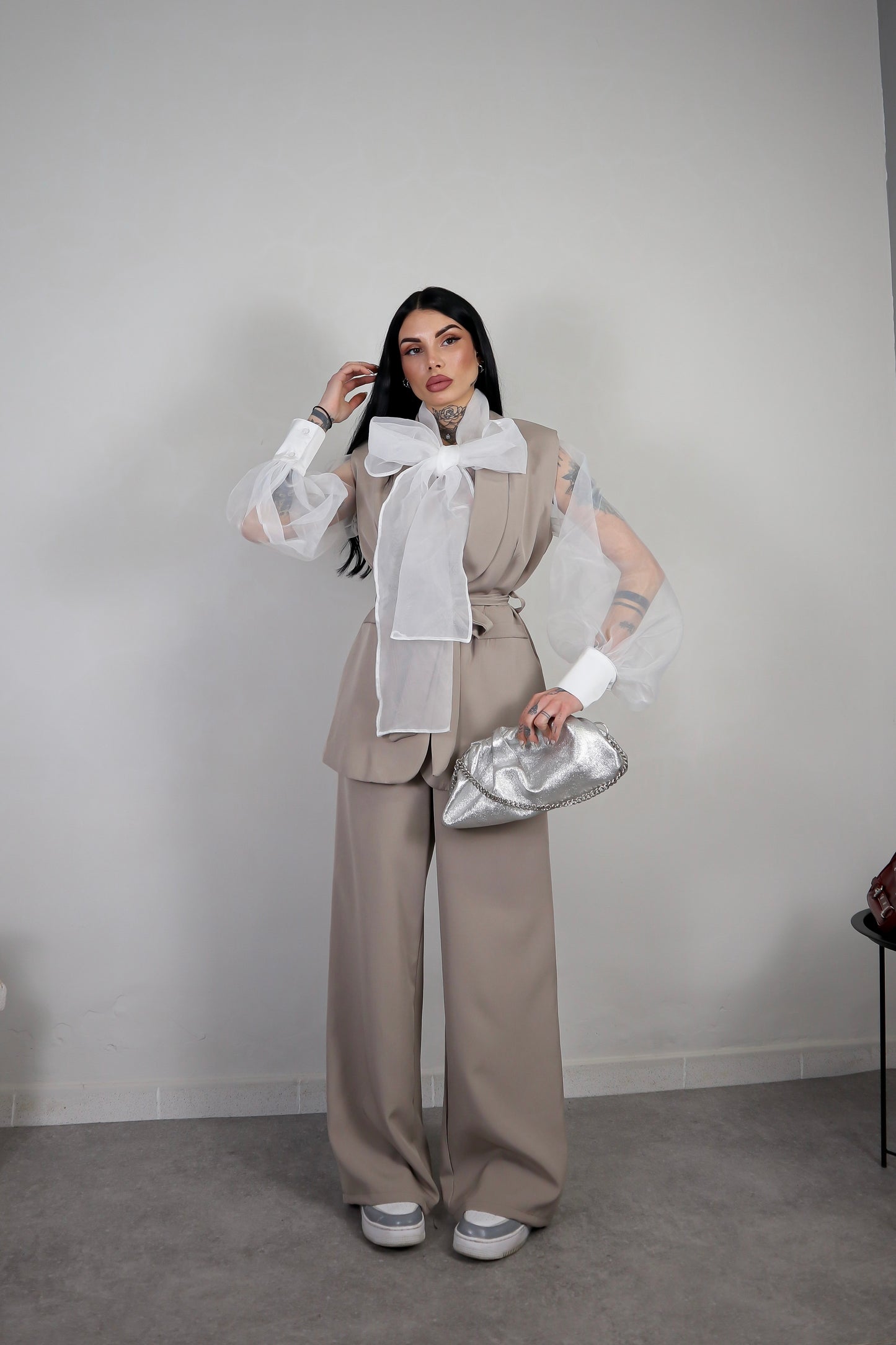 Tailleur Easter - Tortora