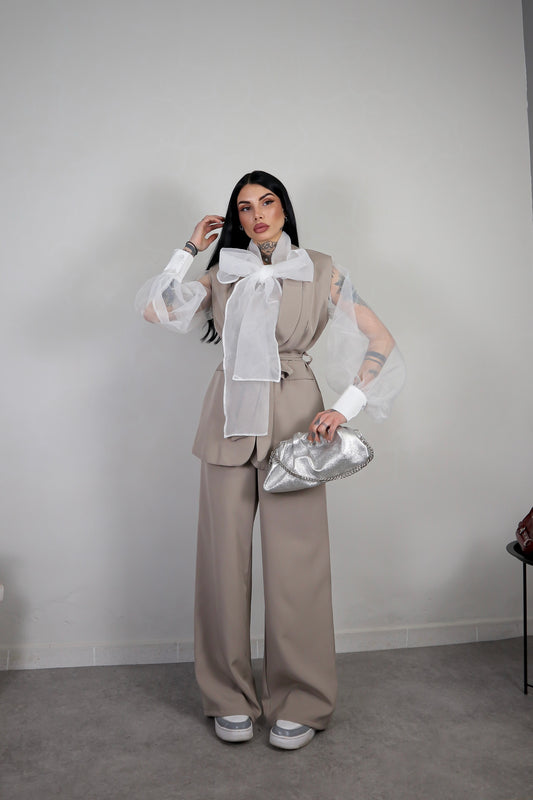 Tailleur Easter - Tortora
