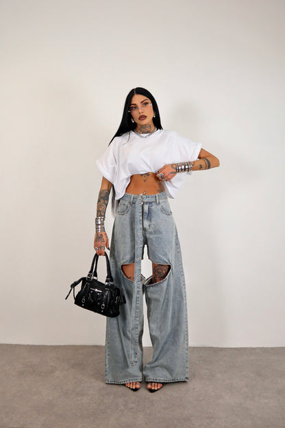 Jeans cut out Bryanna