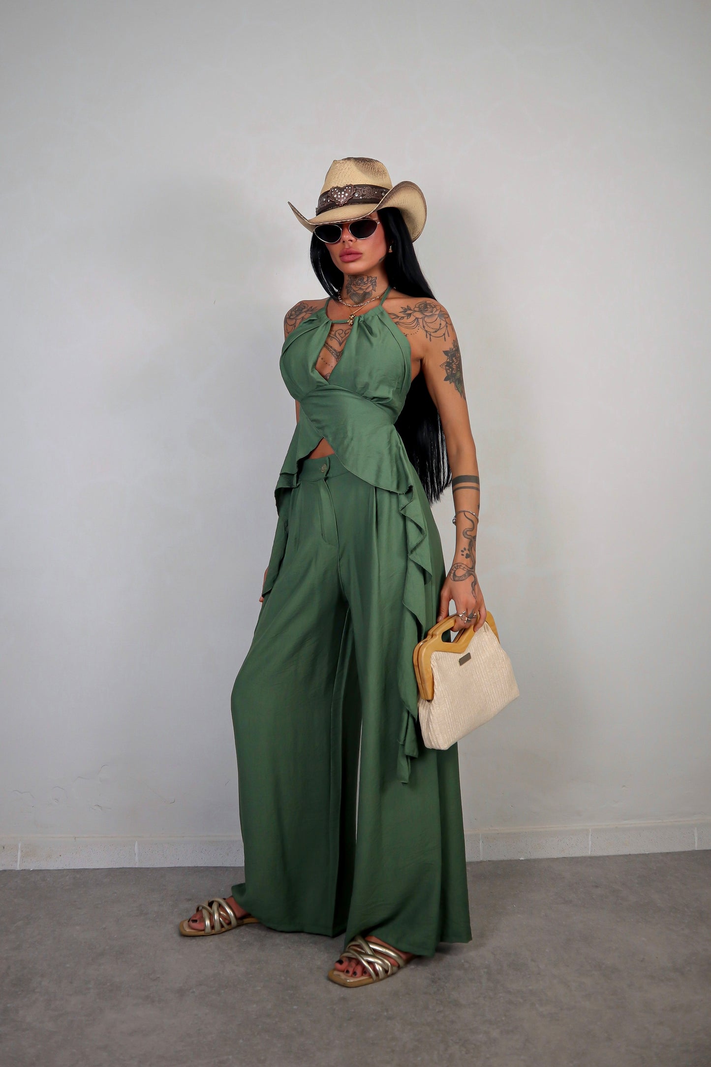 Completo Marrakech - Verde Militare