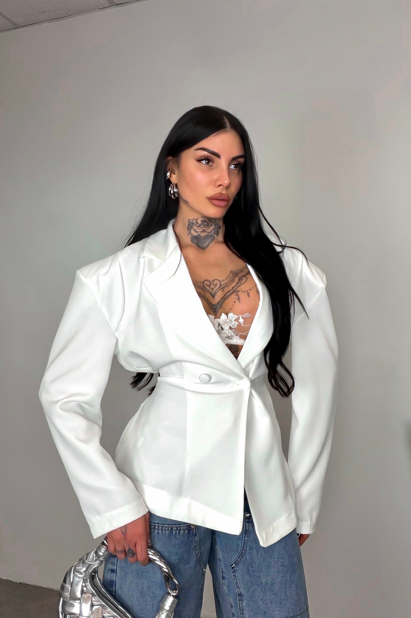Blazer Kristen - Bianco