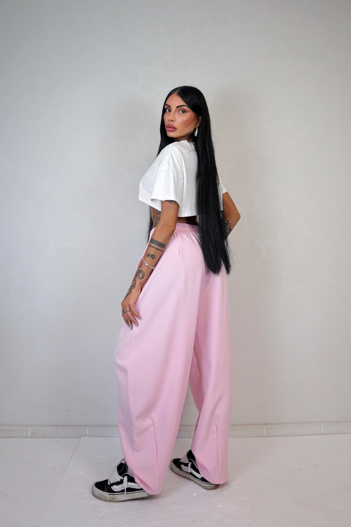 Pantalone Smart - Rosa
