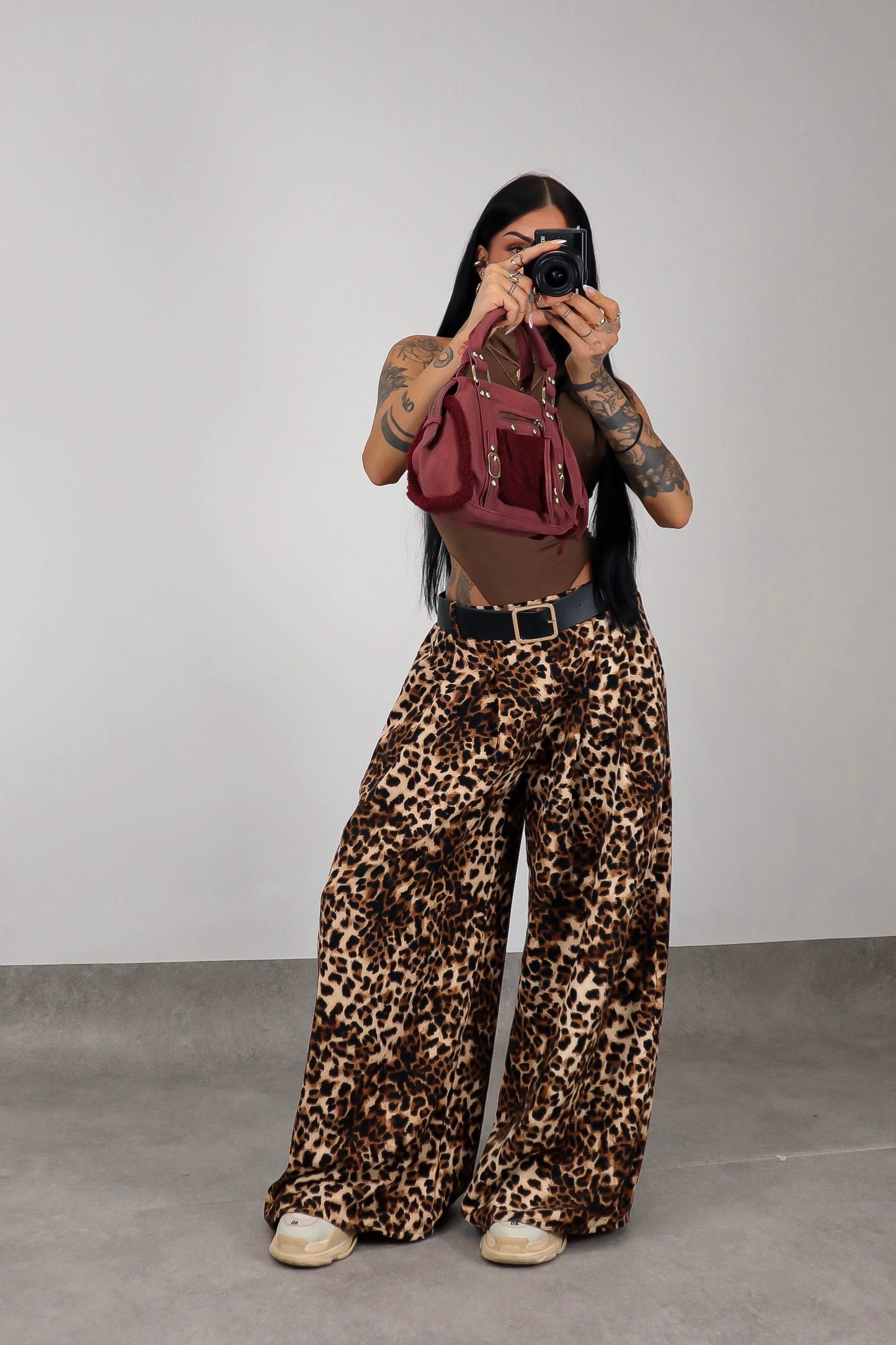 Pantalone Formal - Leopardato