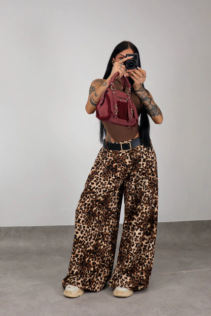 Pantalone Formal - Leopardato