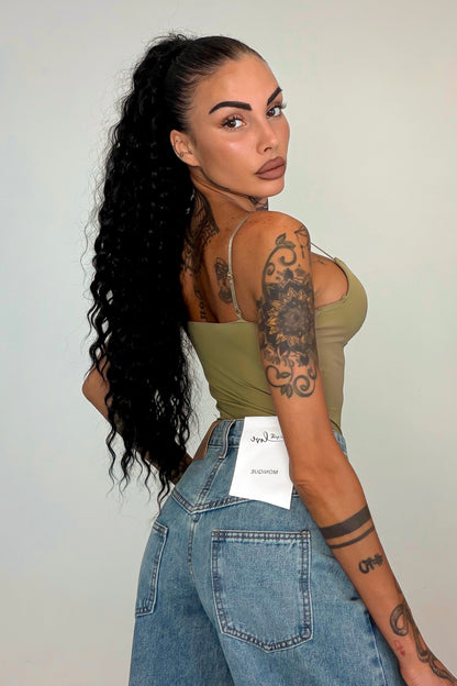 Body second SKIN - Verde militare