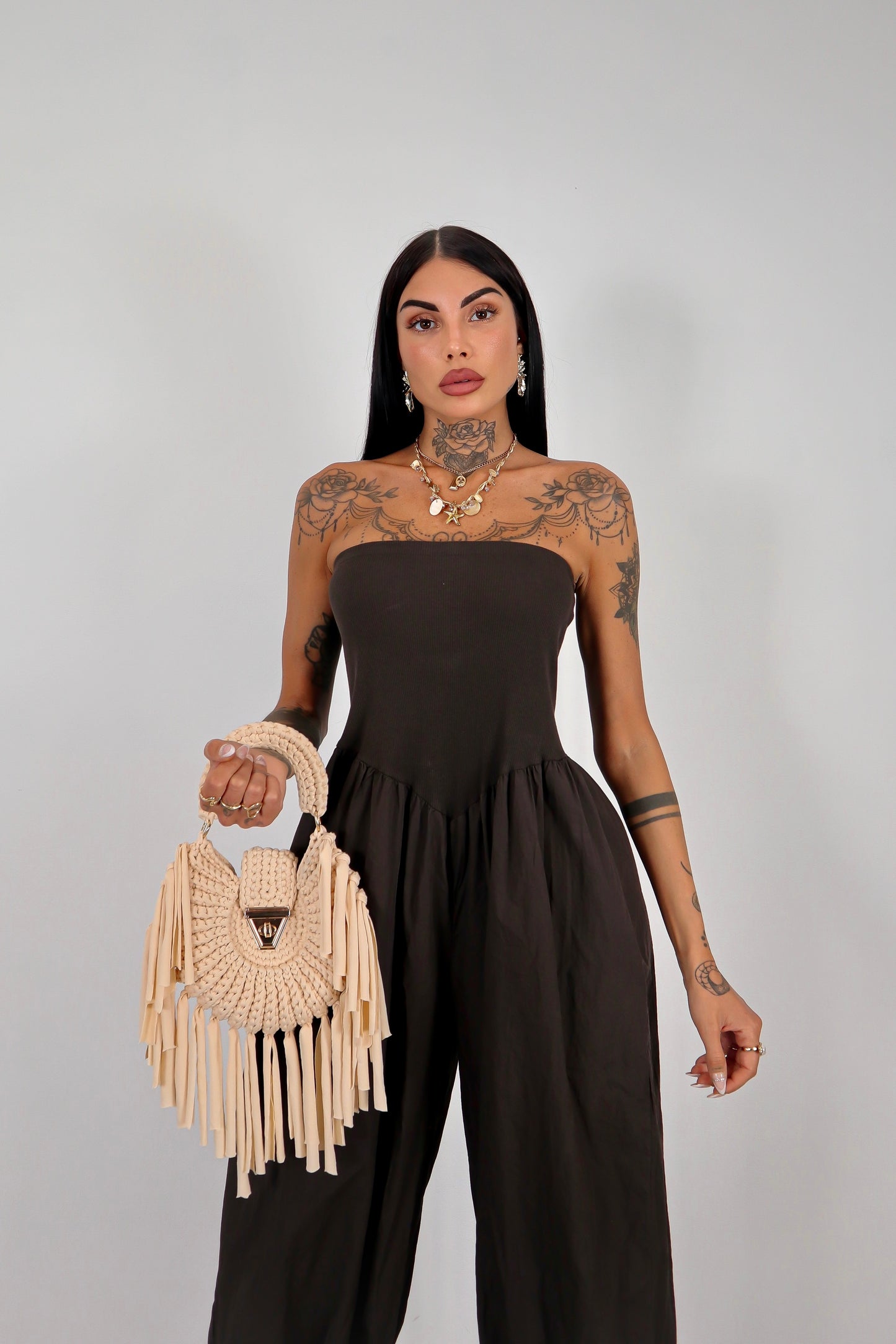 Tuta intera / pantalone Abibi - Marrone
