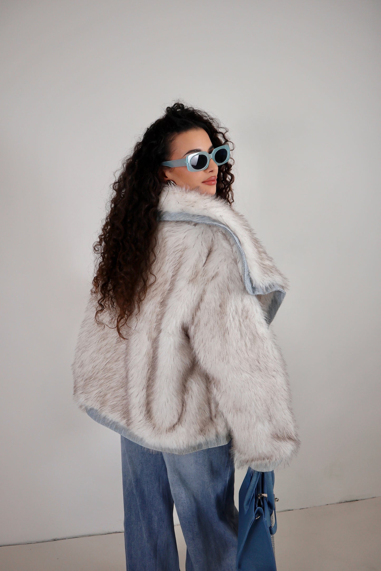 Pelliccia Angel - Bianco