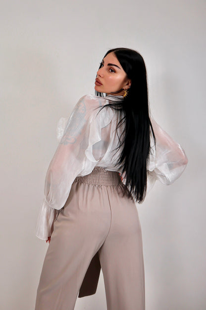 Pantalone Afrodite - Greige