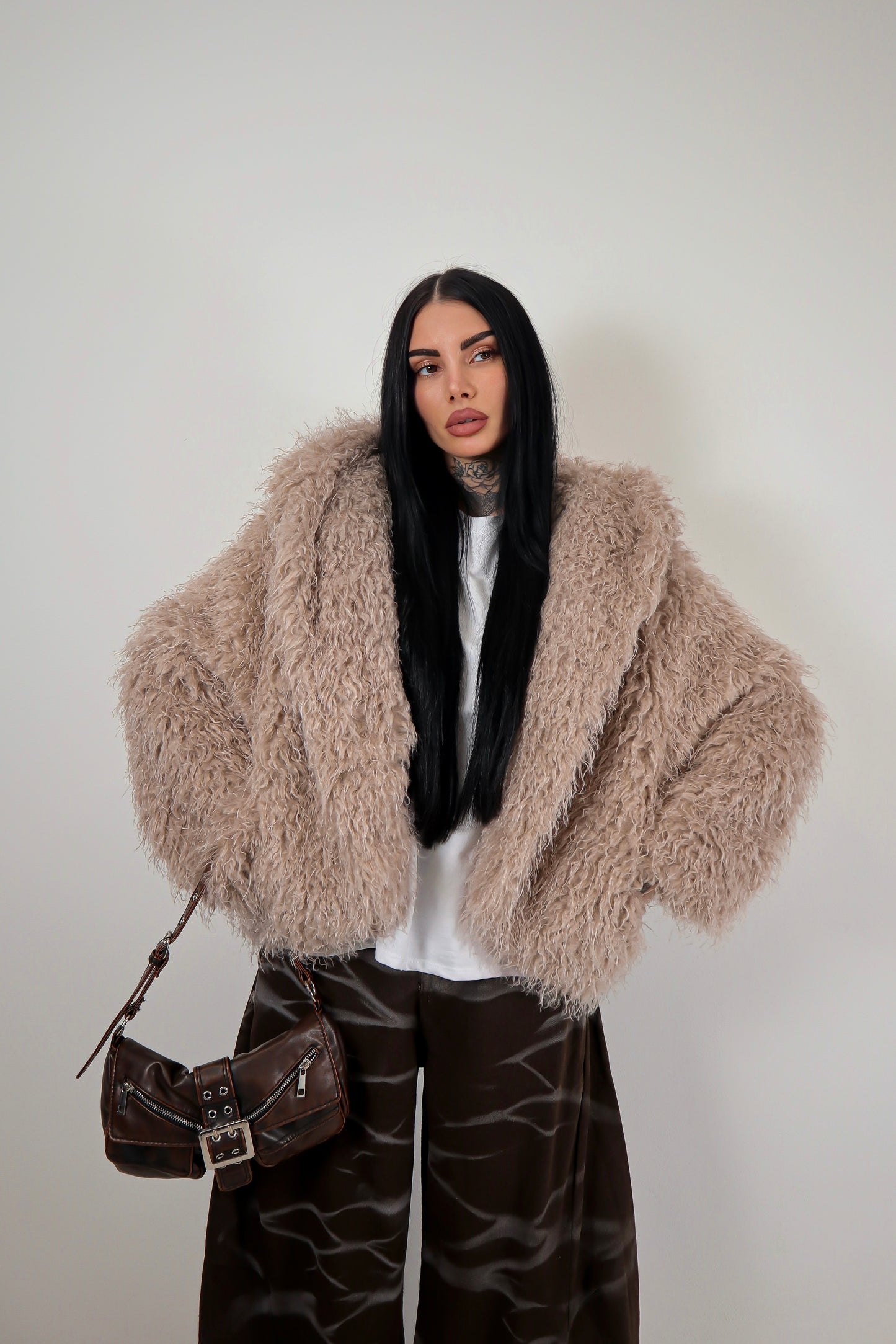 Pelliccia Mongolia - Beige