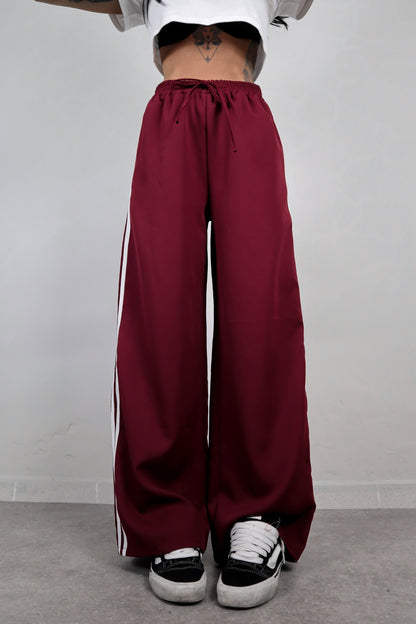 Pantalone Stripes - Bordeaux