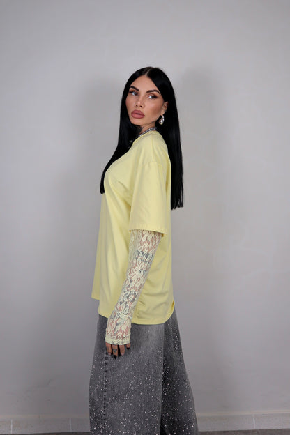 Maglia Cutie - Giallo