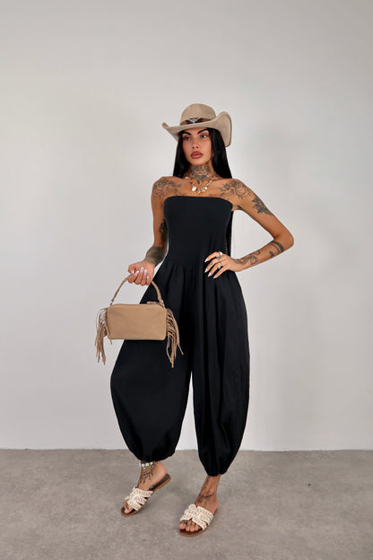 Tuta intera / pantalone Abibi - Nero