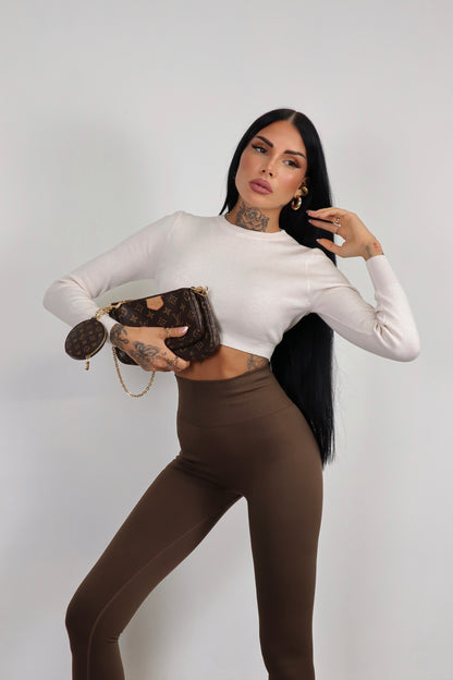 Leggins Plump - Marrone