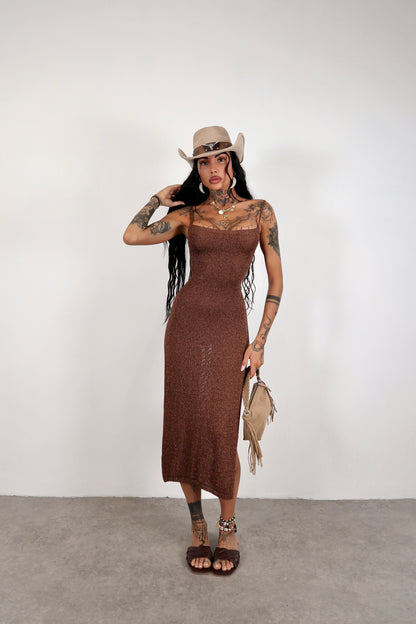 Abito Double Copricostume - Marrone