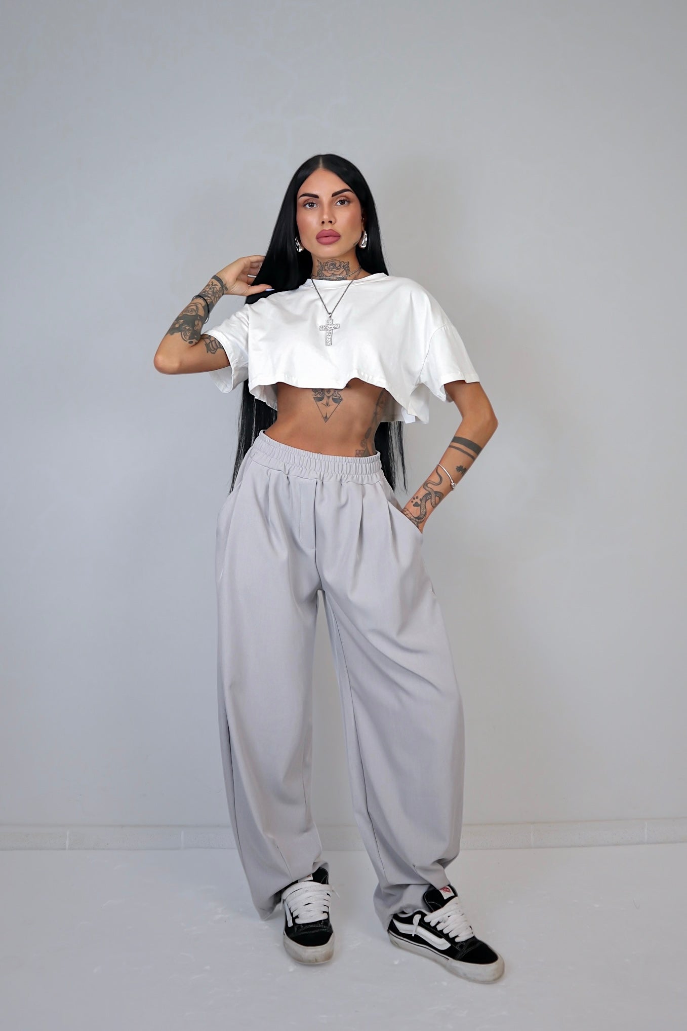 Pantalone Smart - Grigio