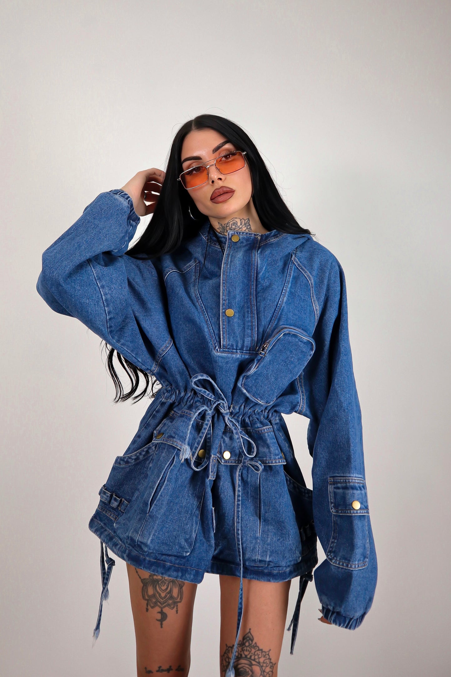 Abito Parka Denim