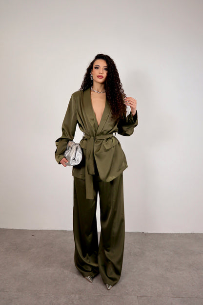 Tailleur Diva - Verde Militare