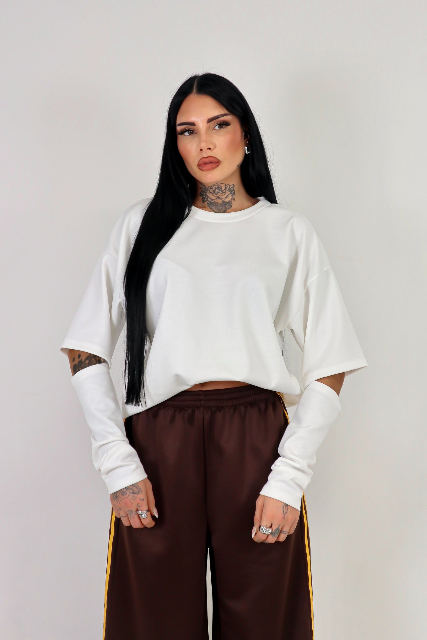 Maglia Cut - Bianco
