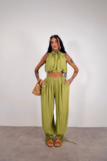 Completo Zainab - Verde pistacchio