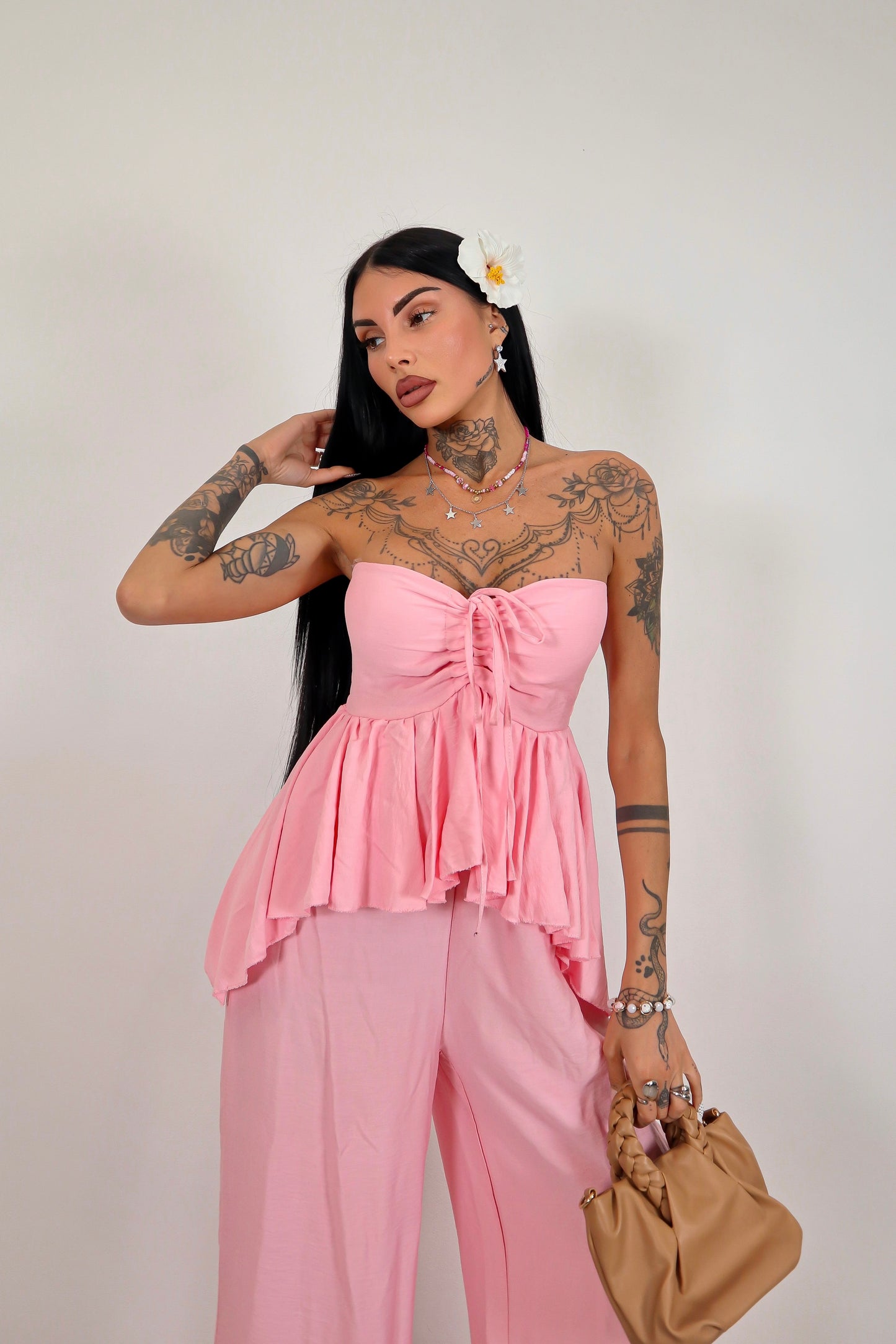 Tuta intera Noelle - Rosa