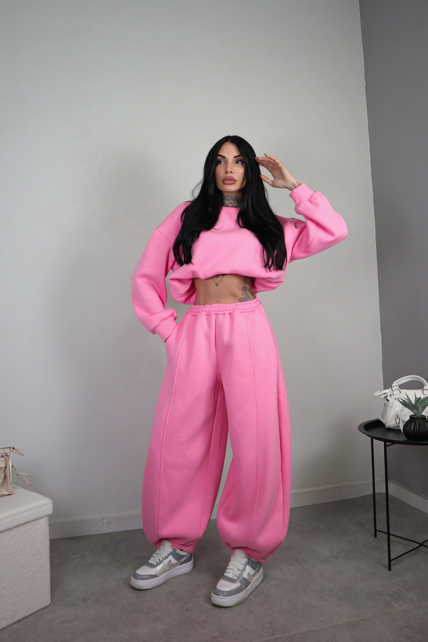 Completo Tuta Swag - Rosa