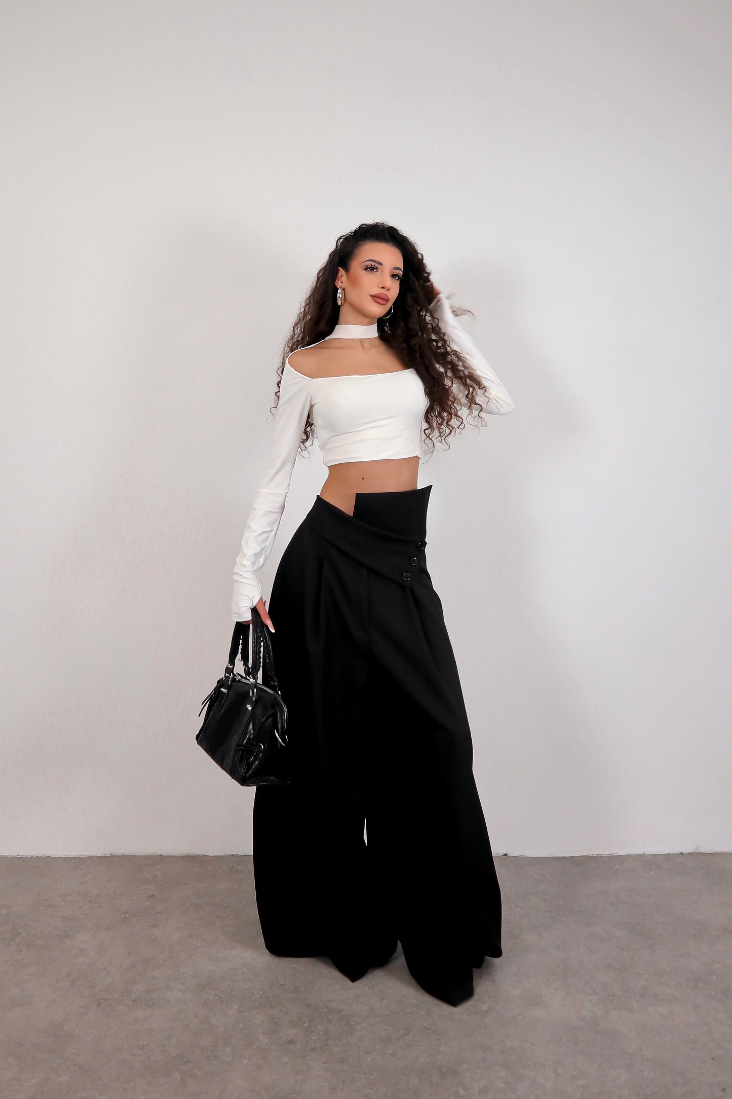 Pantalone Ermes - Nero