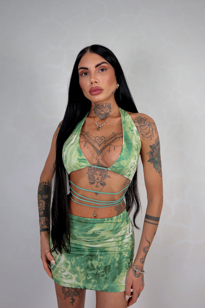 Abito Tahiti - Verde