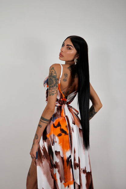 Abito Malena - Arancione