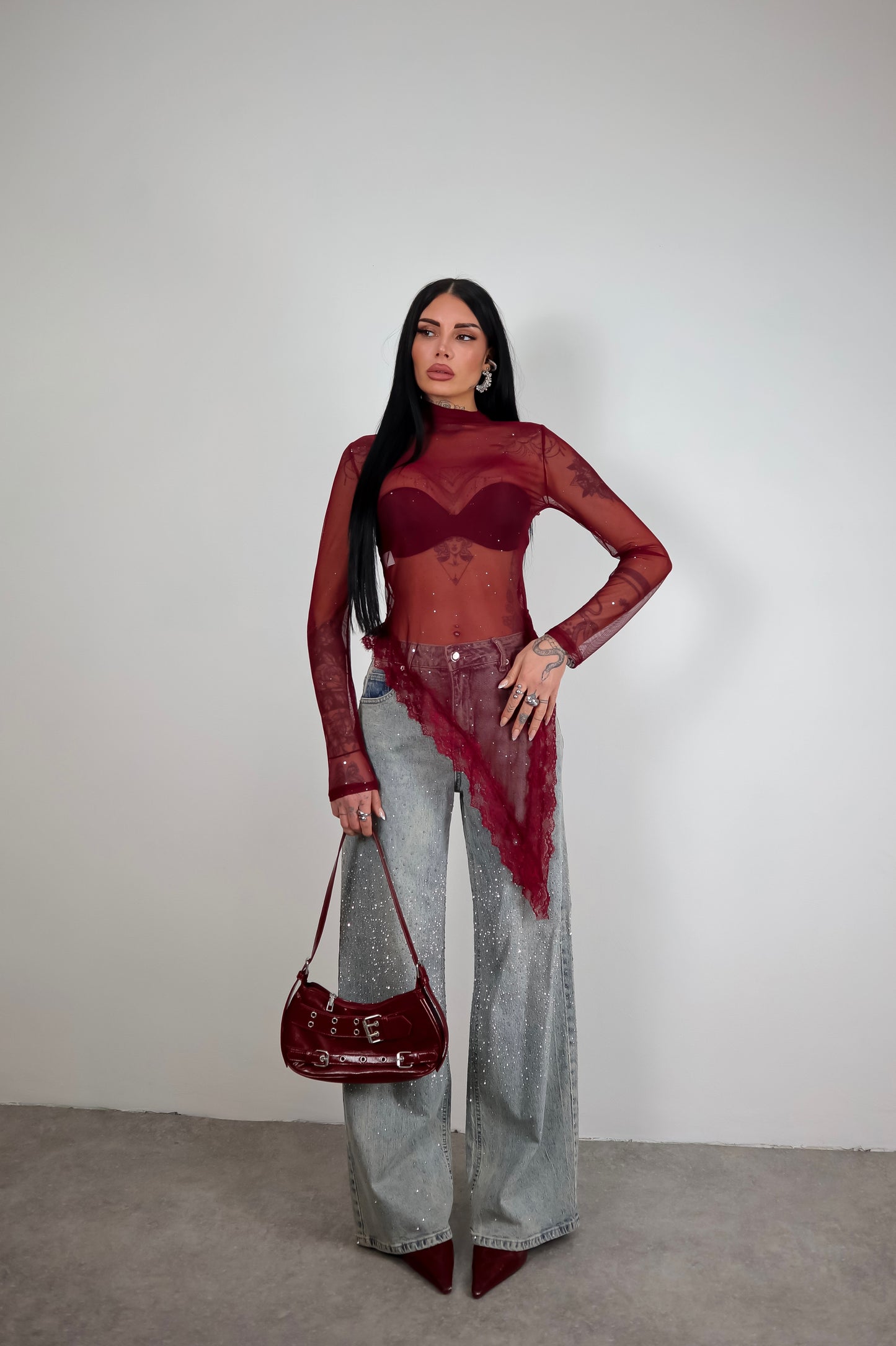 Maglia Alma - Bordeaux
