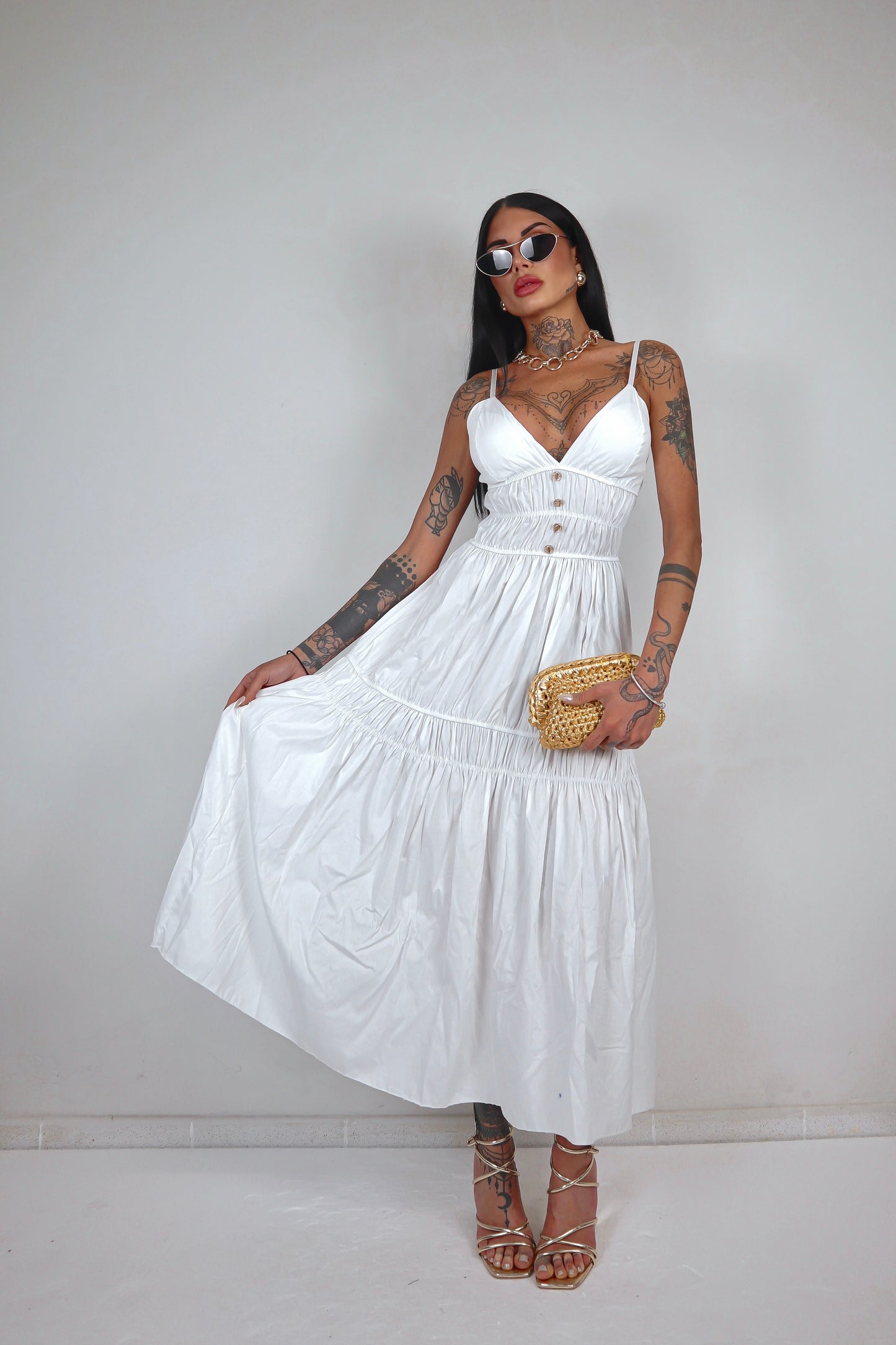 Abito Clara - Bianco