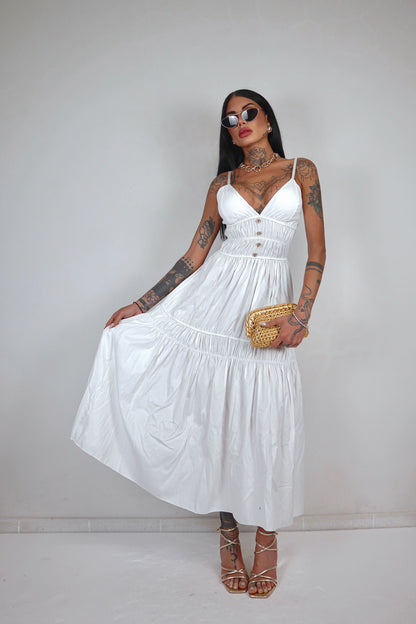 Abito Clara - Bianco
