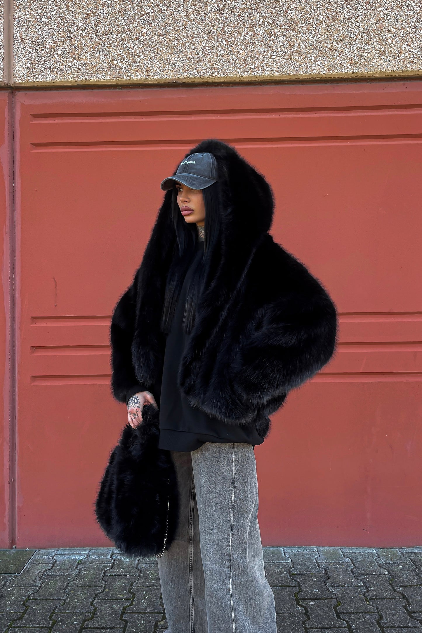 Pelliccia Alaska - Nero