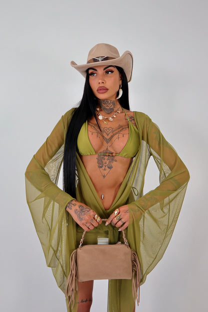 Set bikini Zen - Verde militare