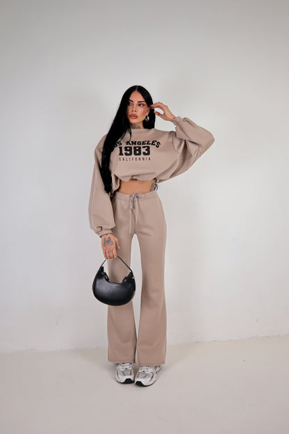 Completo Tuta Los Angeles - Beige