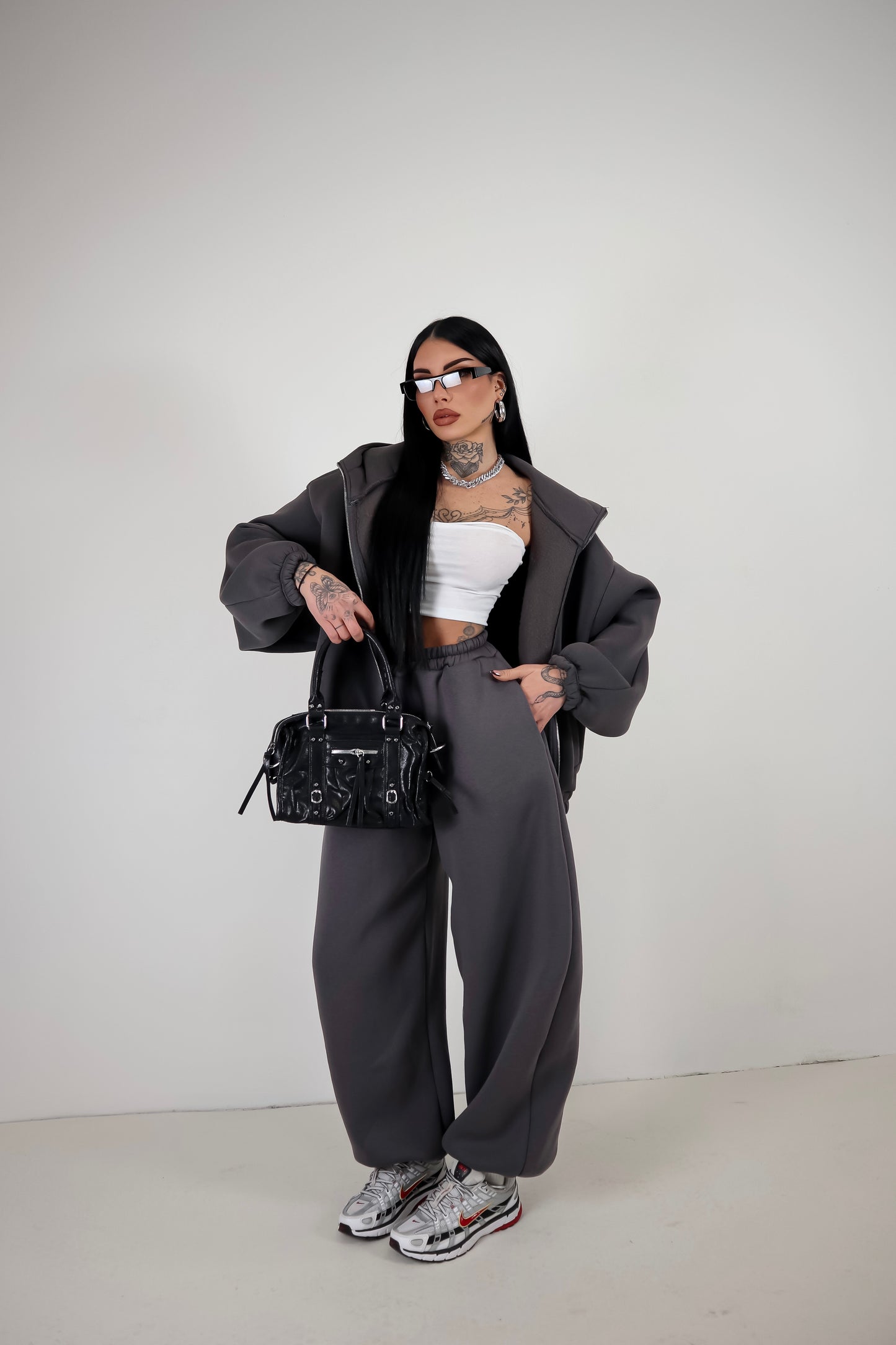 Completo Tuta Kessy - Grigio piombo
