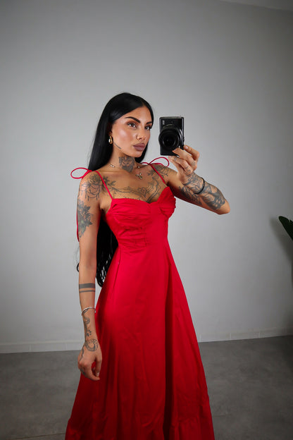 Abito Nadia - Rosso
