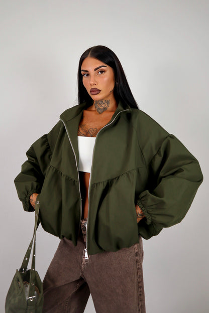 Bomber Balloon Justine - Verde militare