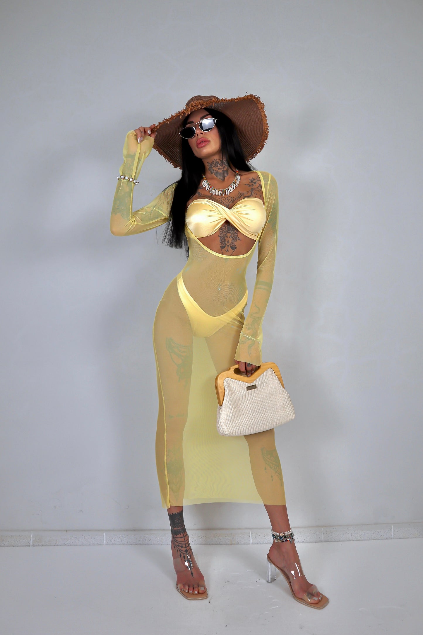 Set Bikini Malaga - Giallo