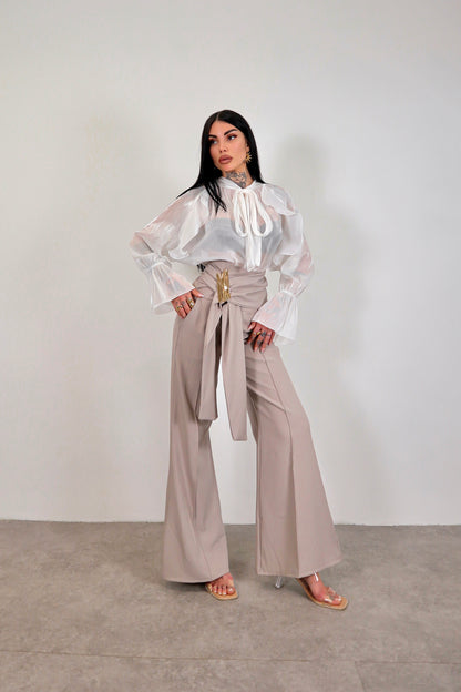 Pantalone Afrodite - Greige