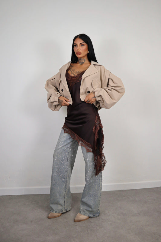 Abito Zahra - Marrone