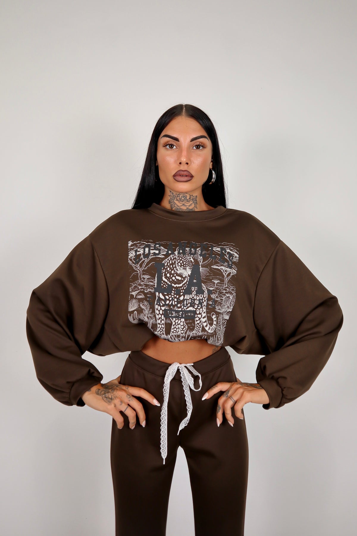 Completo tuta California - Marrone