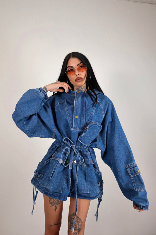 Abito Parka Denim