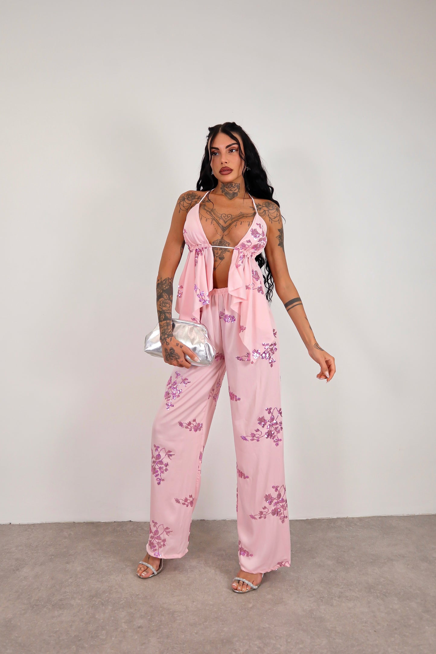 Completo Ophelia - Rosa