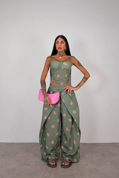 Completo Iside - Verde militare