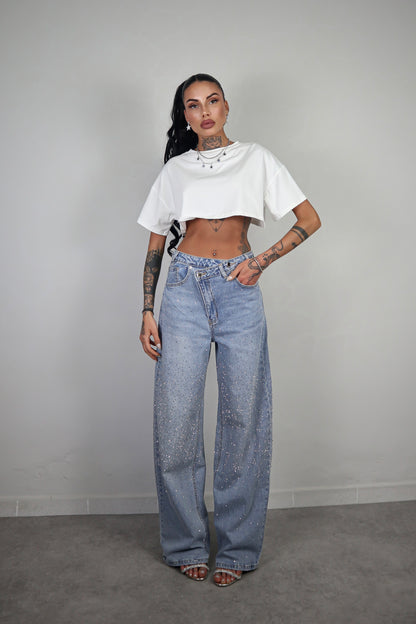 Jeans Brillo Oblique