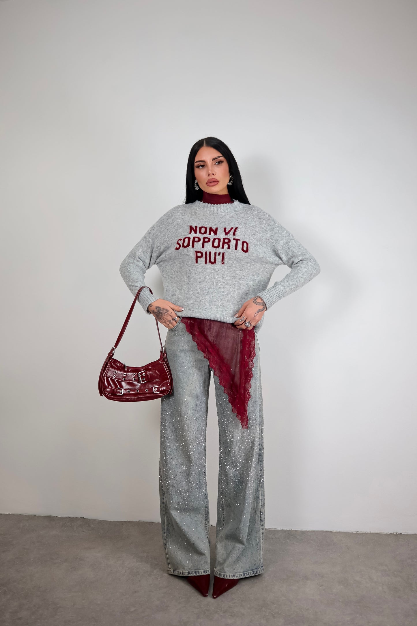 Maglione NVSP - Grigio