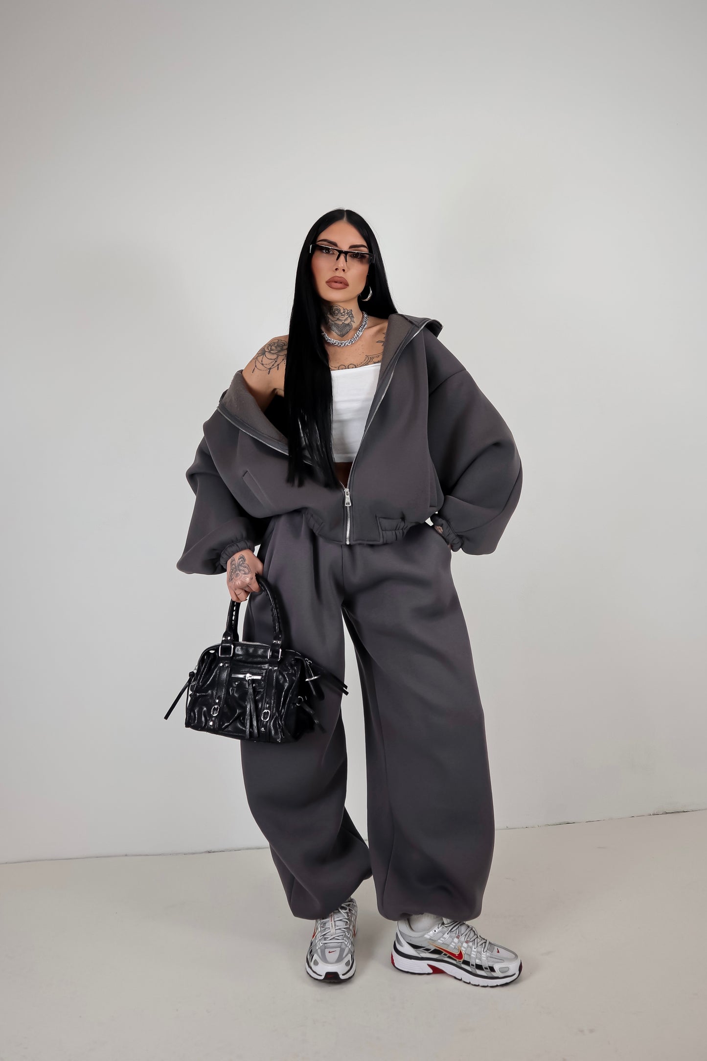 Completo Tuta Kessy - Grigio piombo